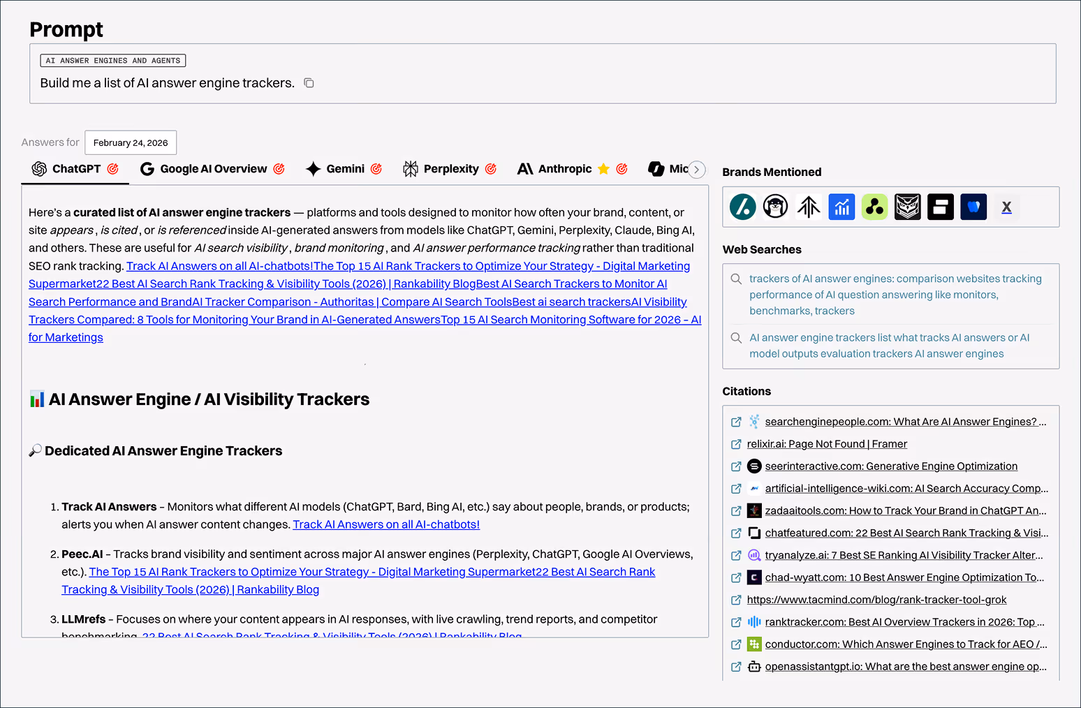 Know Exactly When and Where AI Talks About You — screenshot 2 of 2
