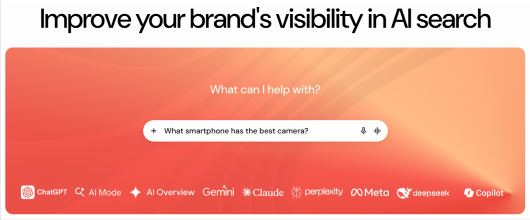 Evertune AI visibility dashboard screenshot